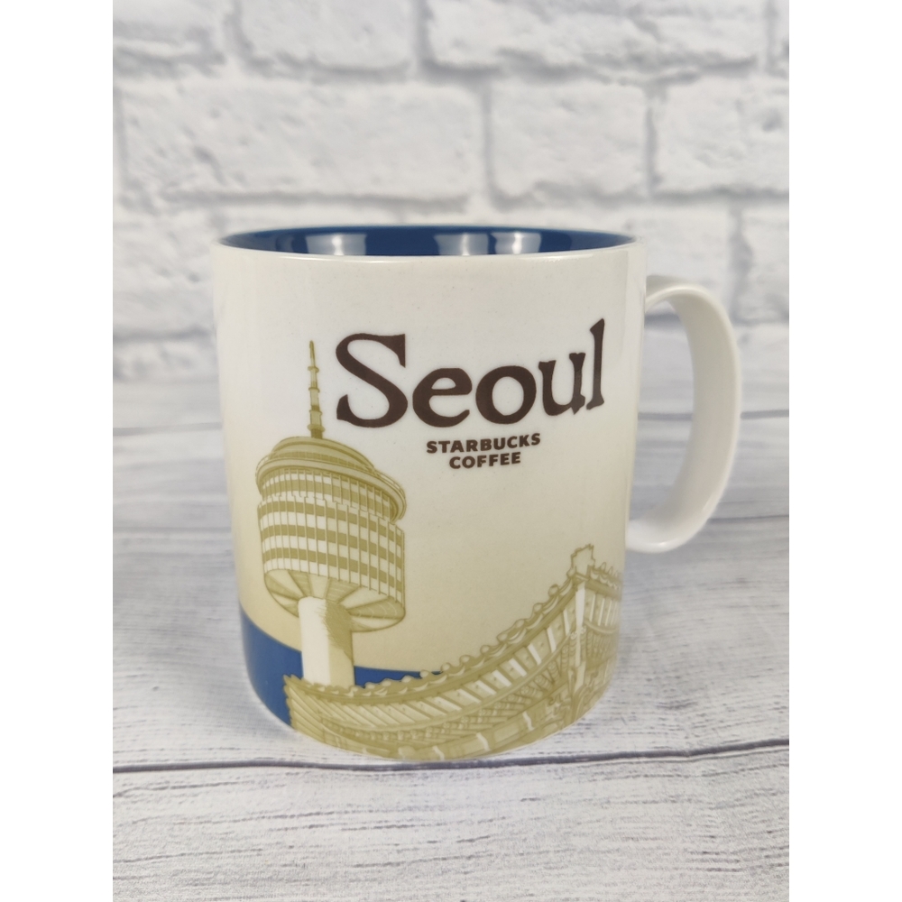 Starbucks Seoul Korea 2008 City Icon Series Mug, 16 oz.